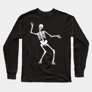 Halloween Skeleton Long Sleeve T-Shirt